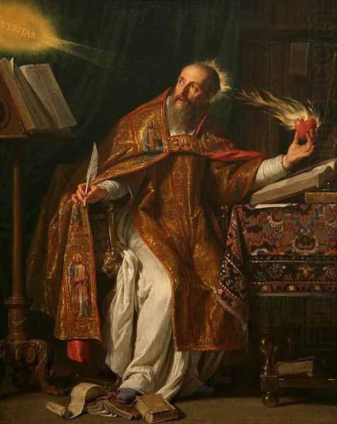 Philippe de Champaigne Saint Augustin china oil painting image